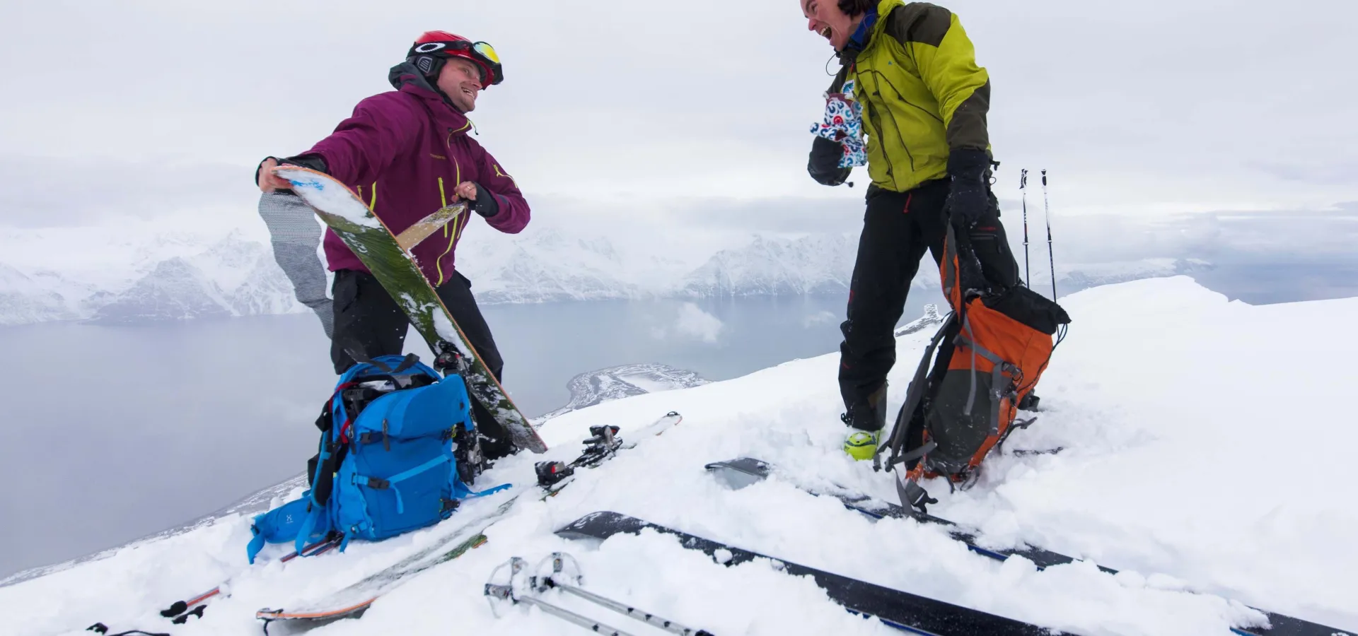 Skiguiding i Kåfjord og Lyngsalpene