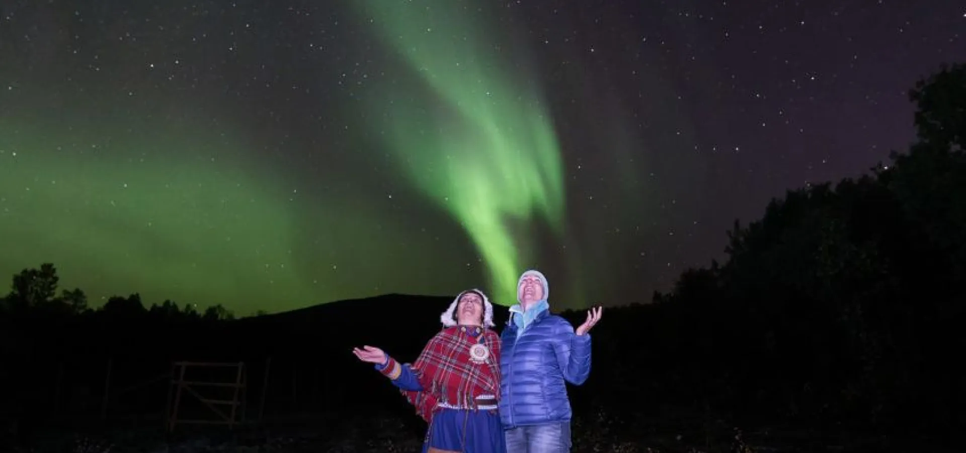 Northern light safari