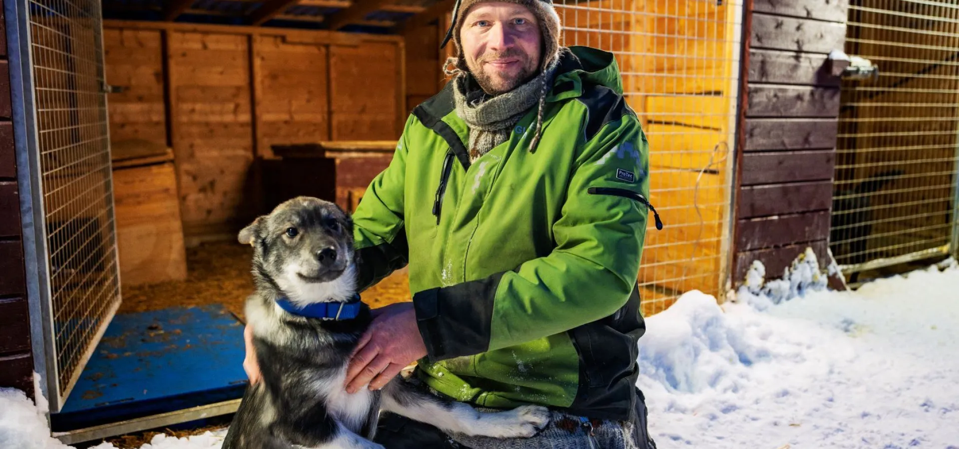 Hundekjøring i Reisadalen