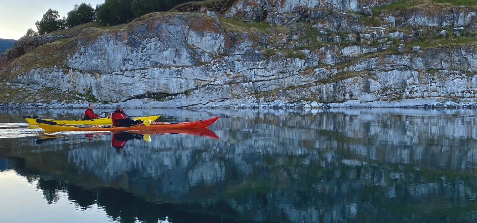 Kayaking in Lyngen