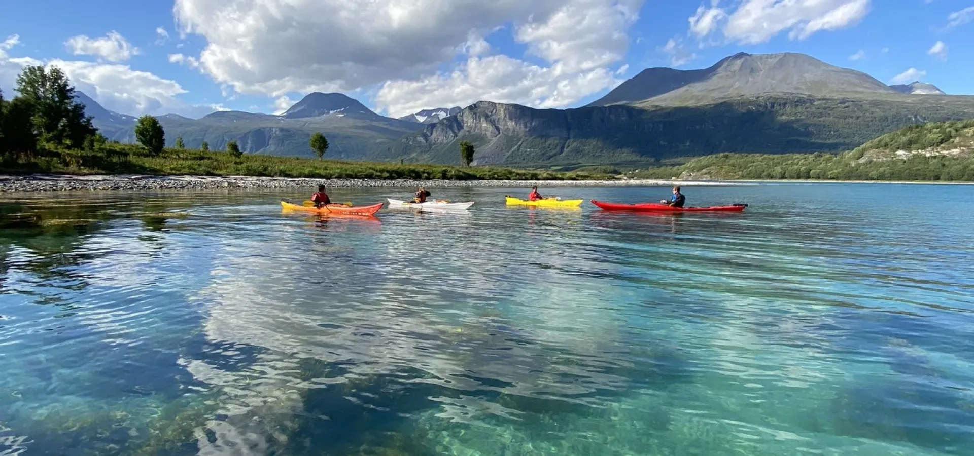 Kayaking in Lyngen