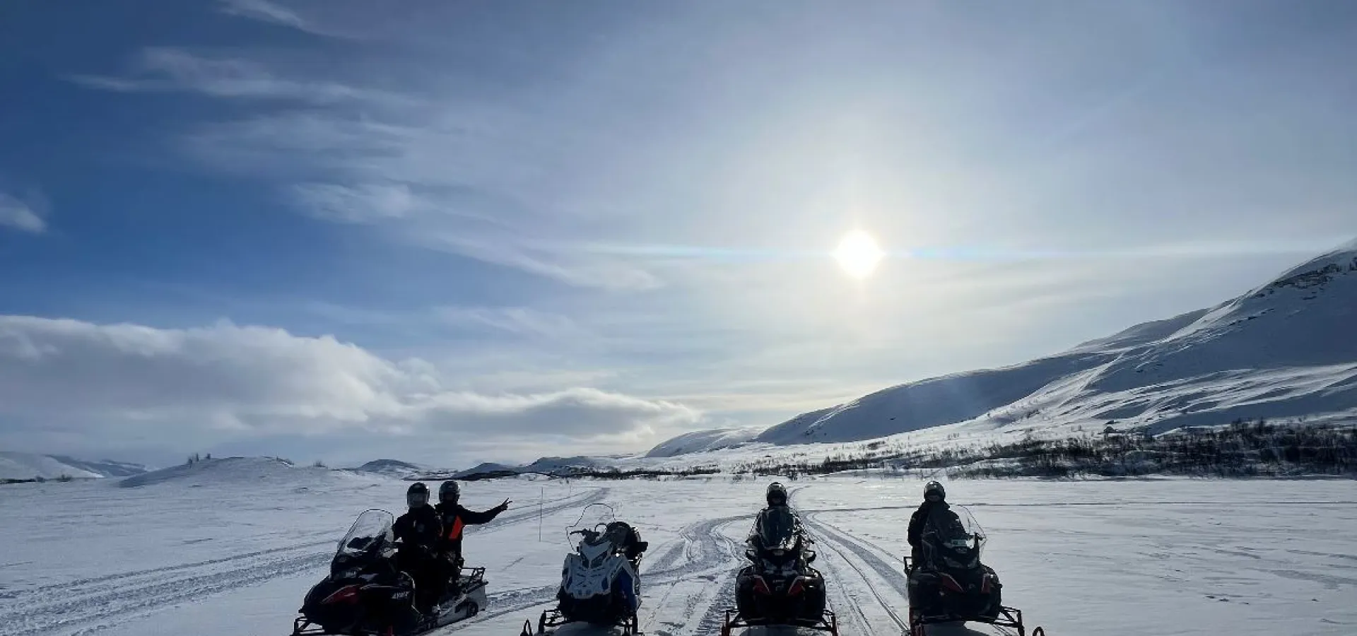 Avgang TROMSØ: Skutertur i vakre Skibotndalen - lunsj først