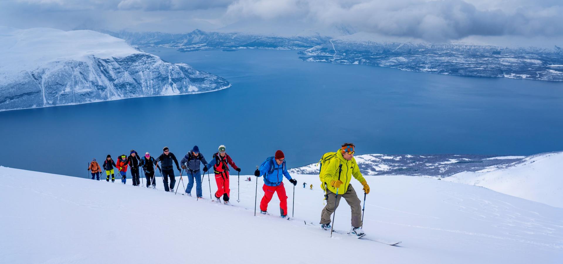 Best time for ski touring Lyngen Alps, Norway