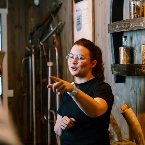 Guided tour at Aurora Spirit Distillery, Lyngen, Northern Norway