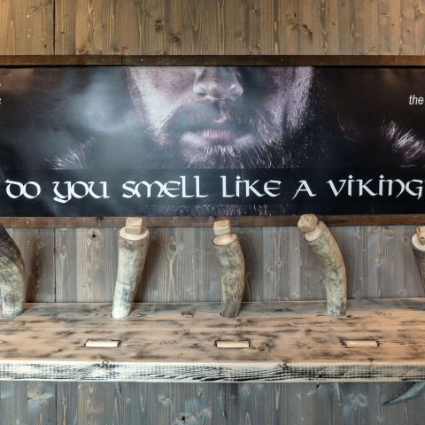 Do you smell like a viking exhibition at Aurora Spirit