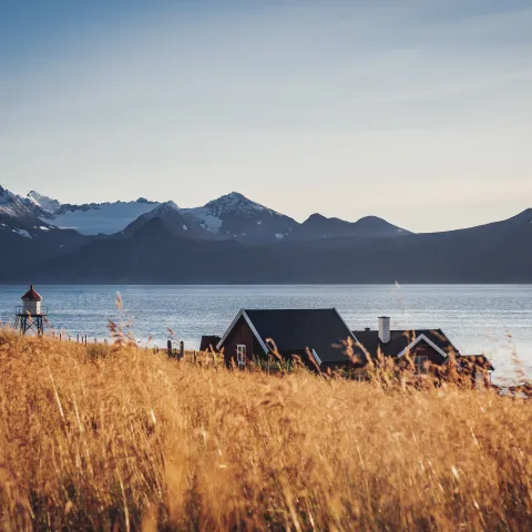 Lighthouse at Arnøya. ©Petr Pavlíček