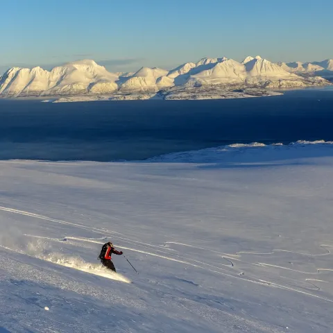 Topptur i Lyngsalpene, Lyngen Experience Lodge, Nord Norge