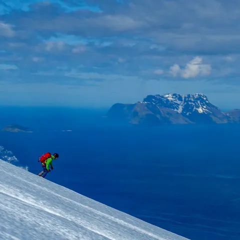 Topptur i Lyngsalpene, Lyngen Experience Lodge, Nord Norge