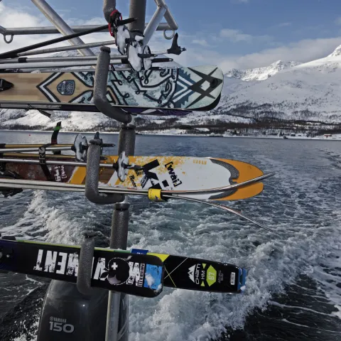 Topptur båttransport Kågen, Lyngsalpene, NordNorge