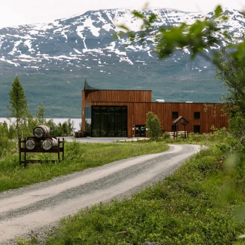 Aurora Spirit Distillery in summer