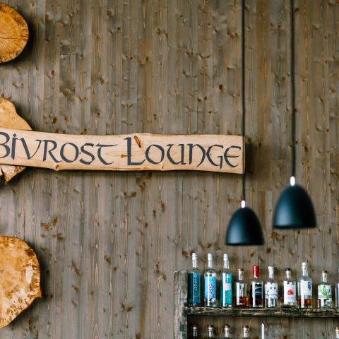 Bivrost Lounge at Aurora Spirit Distillery